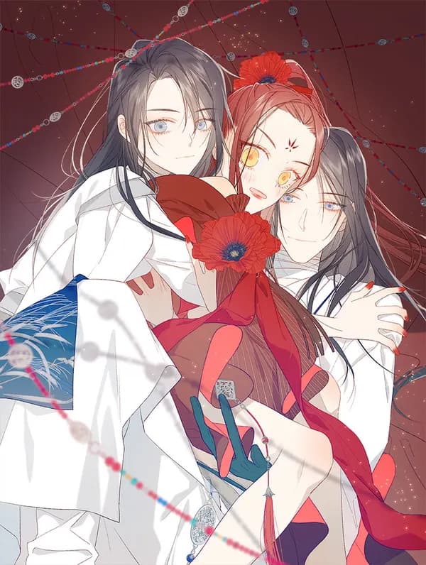 The Villainess Refuses to Flirt with the Male Lead Manhua Cover