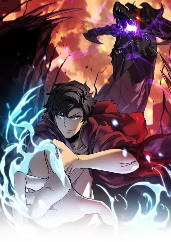 Starting as the Black Dragon Boss, I Am Invincible Manhua Cover