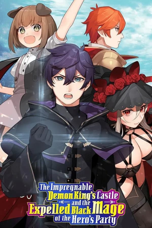 The Impregnable Demon King's Castle and the Expelled Black Mage of the Hero's Party Manga Cover