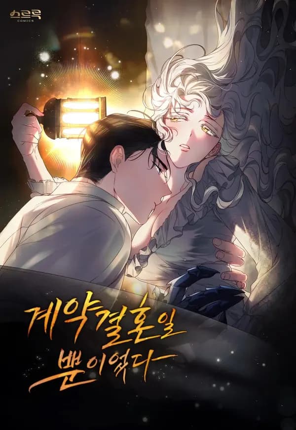 It Was Just a Contractual Marriage Manhwa Cover