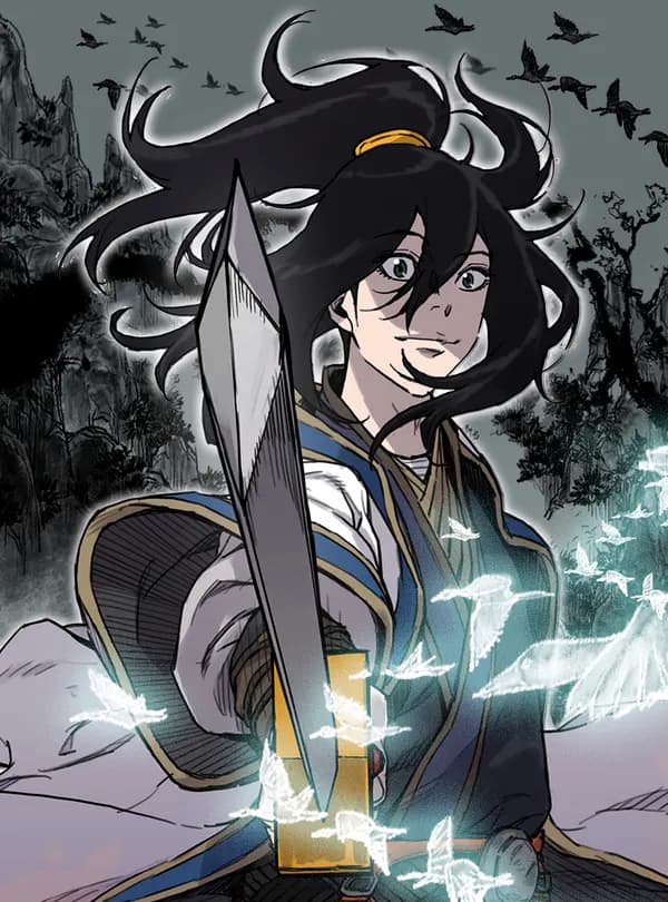 The Undefeatable Swordsman Manhwa Cover